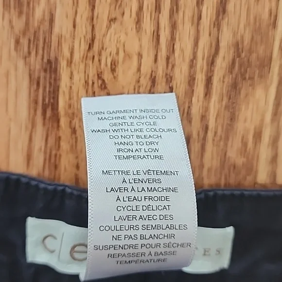 (2) Cleo Petites Slim Cargo Shorts Classic Black - Picture 4 of 9